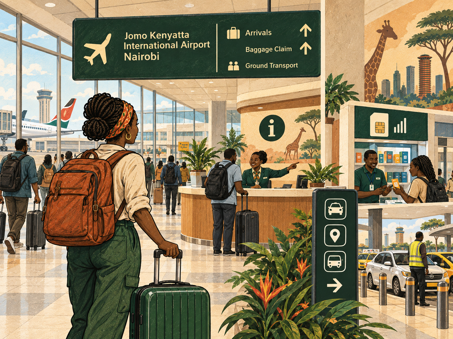 Welcome to Nairobi airport