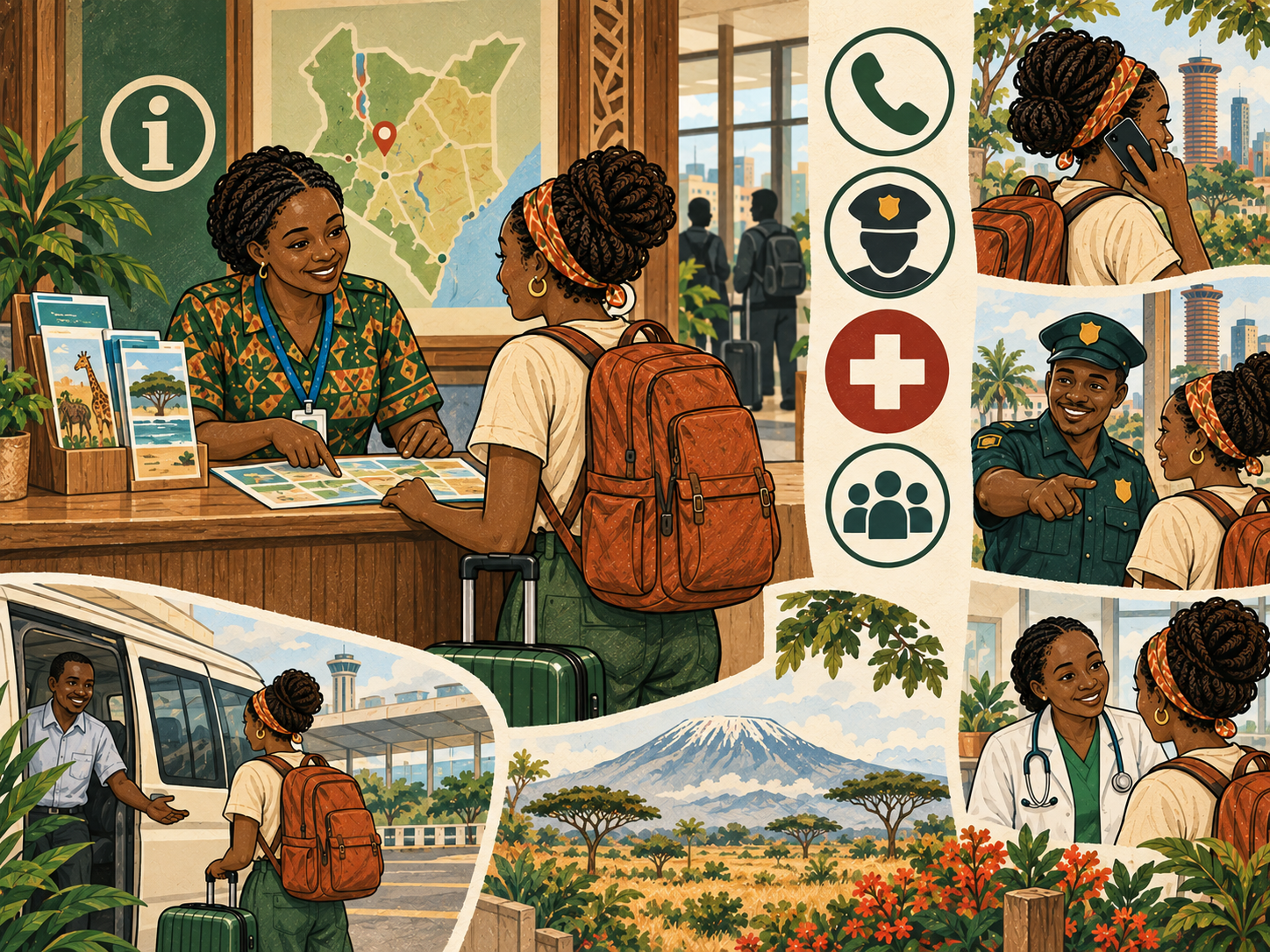 A Kenya travel assistance centre